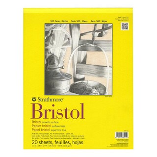 Bristol 20 sheets 11" x 14"