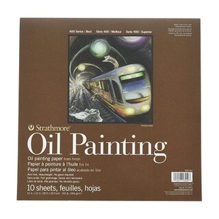 Strathmore 400 Oil Painting Paper 12x12 in.