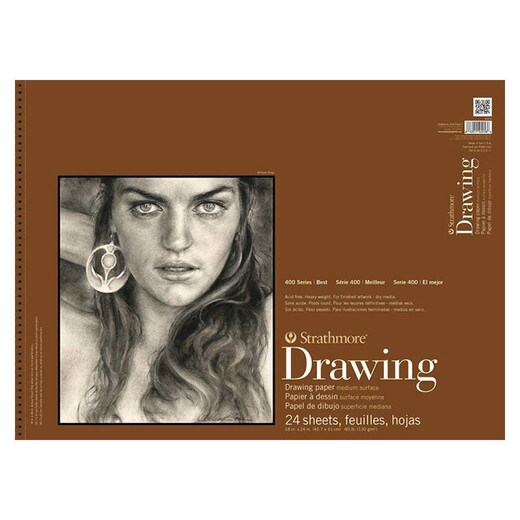 Drawing paper 24 sheets 18 x 24 in