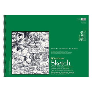 Recycled Sketch Paper 30 sheets 18" x 24"