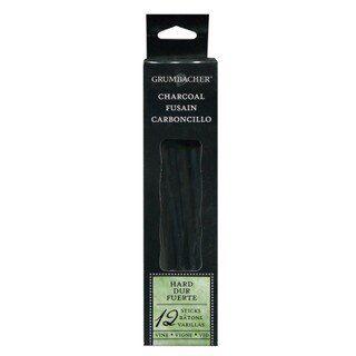 Grumbacher Charcoal - 12 sticks - Hard