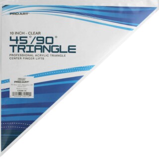 TRI 10" 45/90 Degrees Triangle