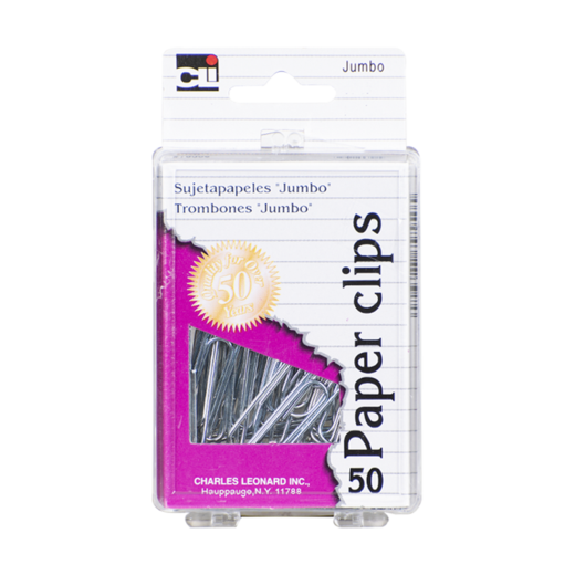 Paper Clips Jumbo 50 Count