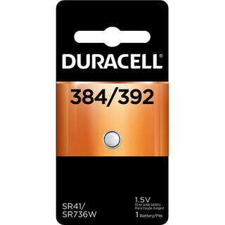 Duracell 384/392 Silver Oxide Button Battery