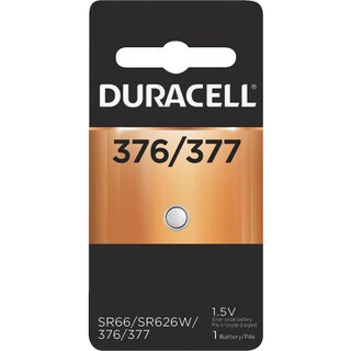 Duracell 377 Silver Oxide Button Battery