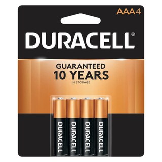 Duracell AAA Batteries - 4 pack