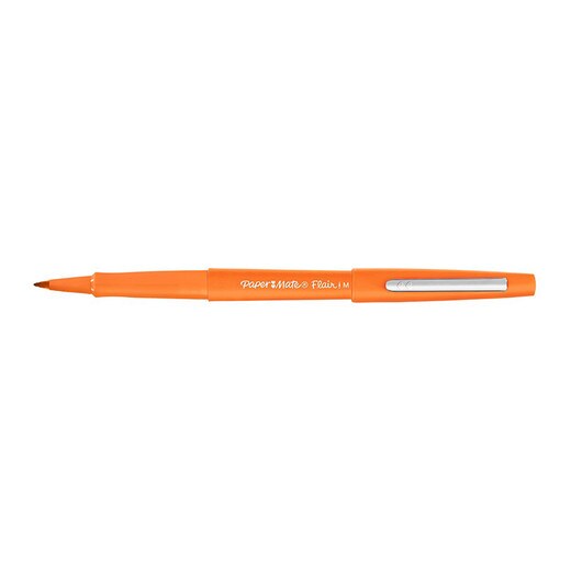 Paper Mate Flair Felt Tip Pen - Orange