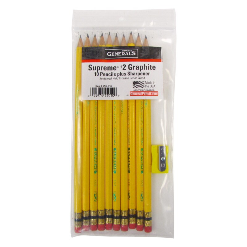 10 pencils
