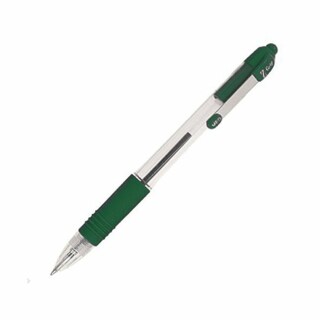 Zebra Z Grip Retractable Pen - Gree