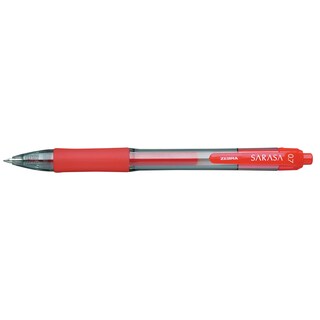 Zebra Sarasa Retractable Gel Pen - Red Medium