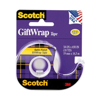 Scotch Satin Tape 3/4x650 in.