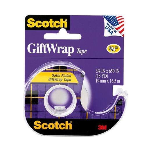 Scotch Satin Tape 3/4x650 in.