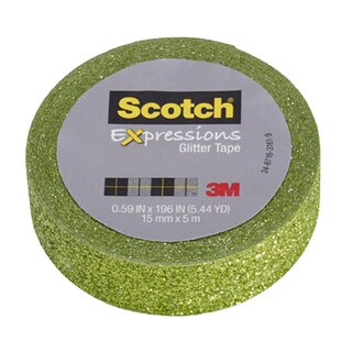 Scotch Expressions Glitter Tape - Green