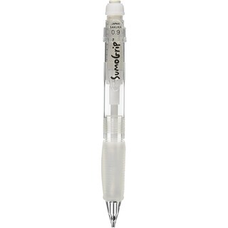 Sakura Sumo Grip Comfort Grip Mechanical Pencil, 0.5mm, Clear Barrel, Pack  of 1