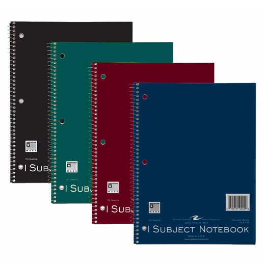 Matte Notebook - 1 Subject
