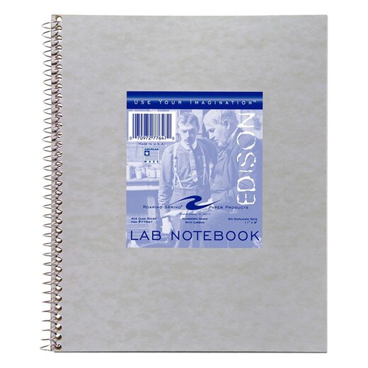 Lab Spiral Notebook - 50 pages