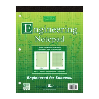Engineering Pad Green 80 Sheets