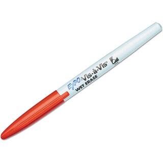 Wet Erase Marker Fine Tip - Red