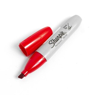 Sharpie Chisel Tip Pen - Red