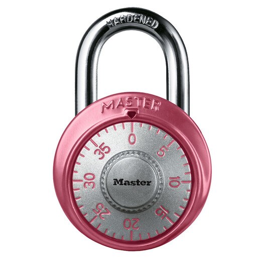 Master Lock Combo Lock Pink