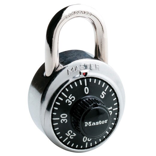 Master Lock Combo Lock - Black