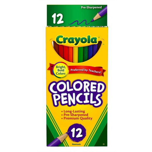 Crayola Colored Pencils - 12 pack