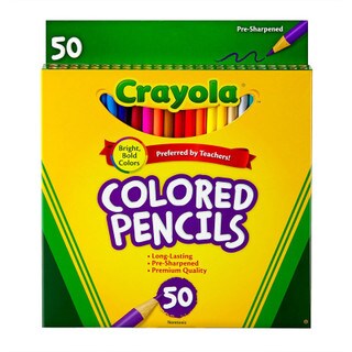 Crayola Colored Pencils - 50 pack