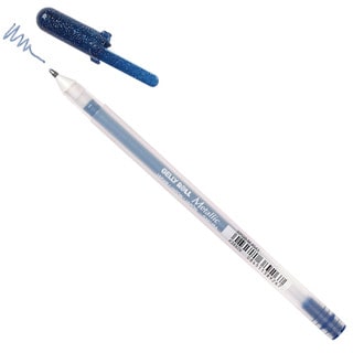 Sakura Gelly Roll Metallic Blue Black
