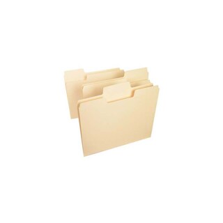 Smead Manila File Folders 1/3 Cut