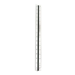 C-THRU 30cm Metric Triangular Scale
