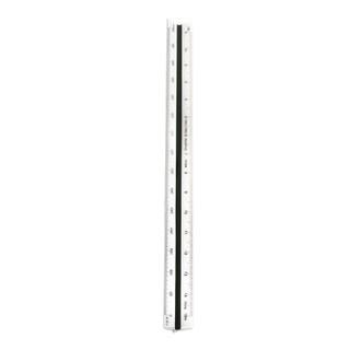 C-THRU 30cm Metric Triangular Scale