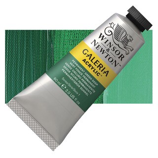 Winsor & Newton Galeria Acrylic Paint - Permanent Green Deep