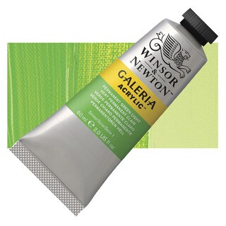 Winsor & Newton Galeria Acrylic Paint - Permanent Green Light