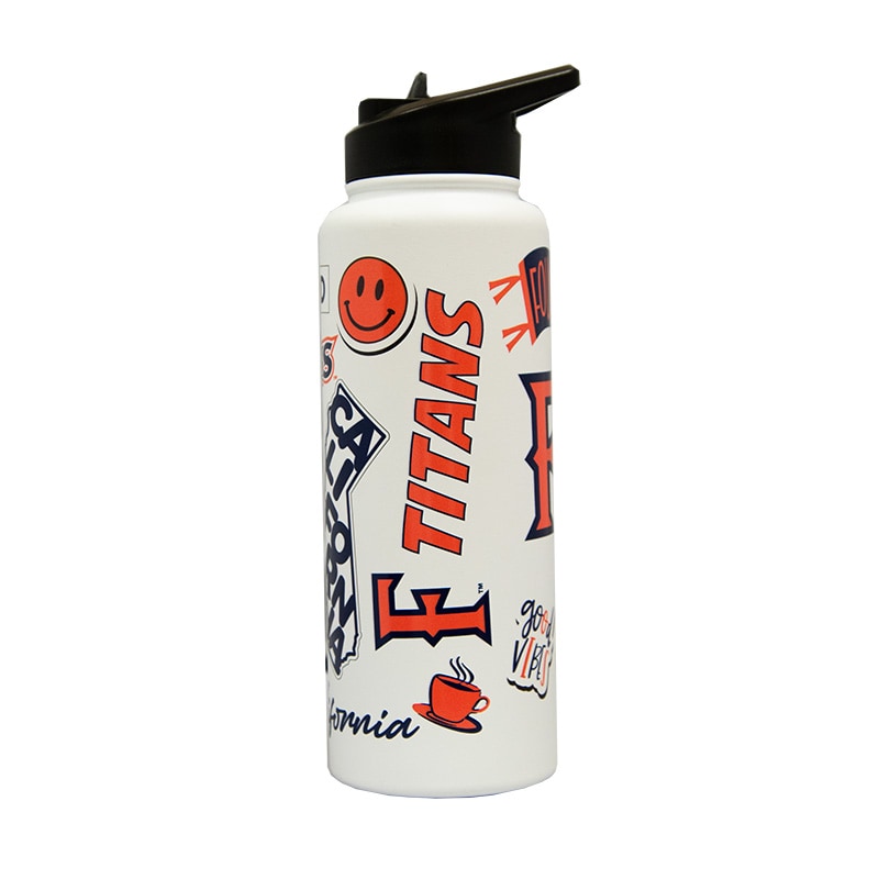 Emblematic water bottle