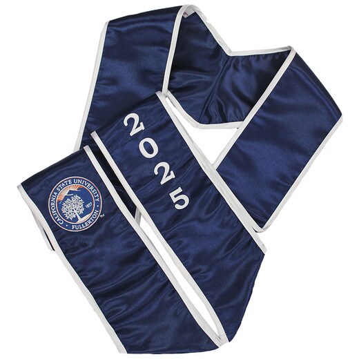 University Sash - Navy Blue (optional)