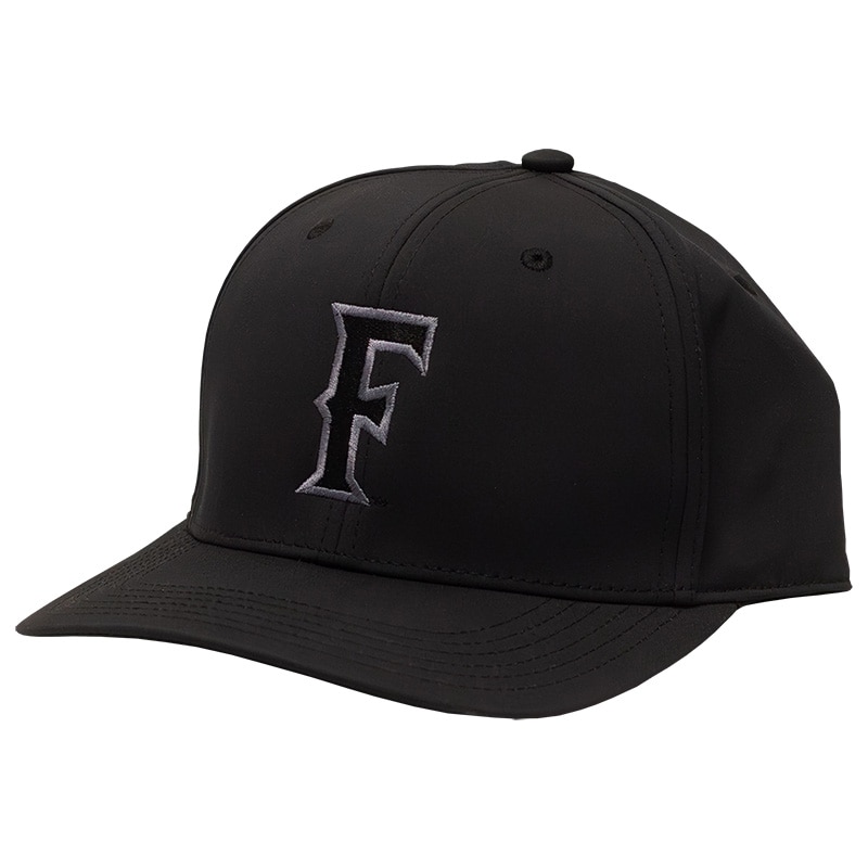 Black stretch fit cap