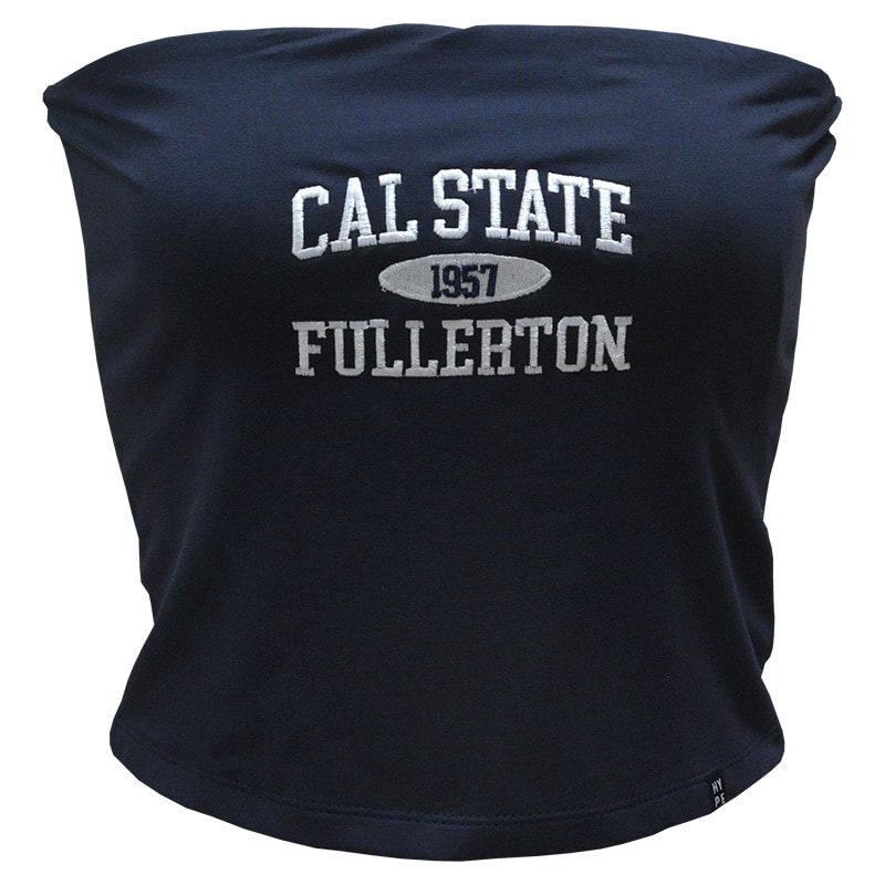 navy blue tube top