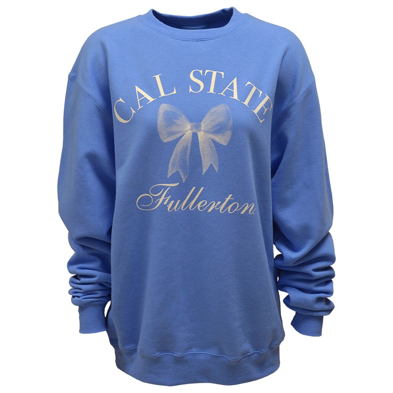 light blue crewneck sweatshirt