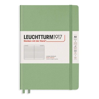 Medium Ruled Notebook - Sage