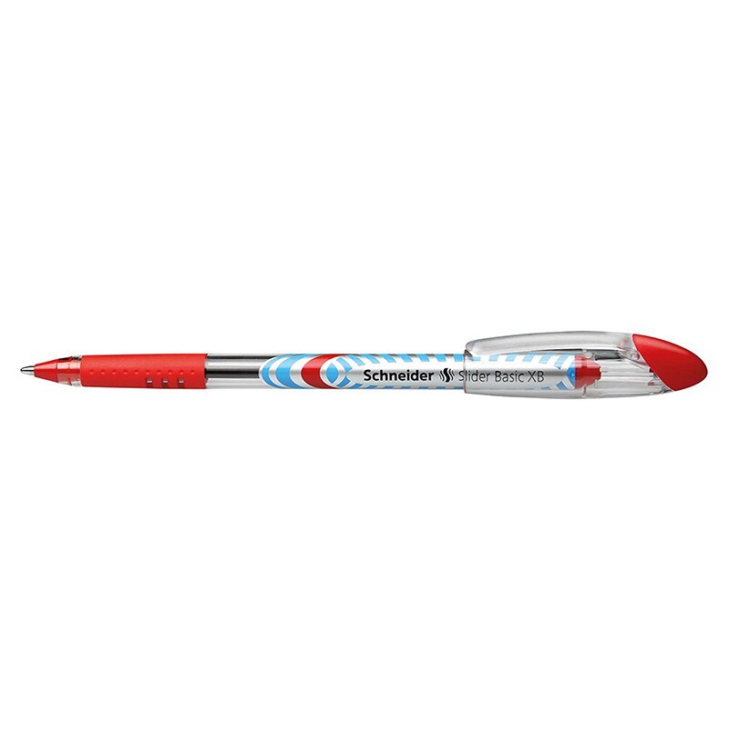 Slider Memo XB Ballpoint Pen Red