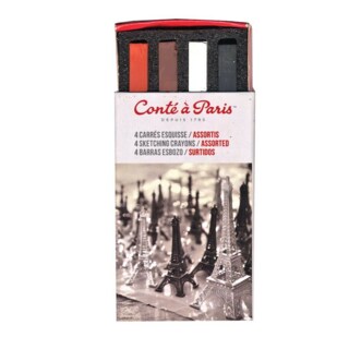 Conte Crayon Classic Colors 4 Pack