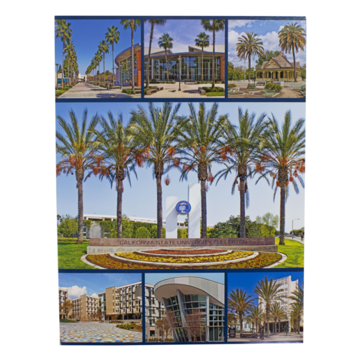 Cal State Fullerton Folder - Front