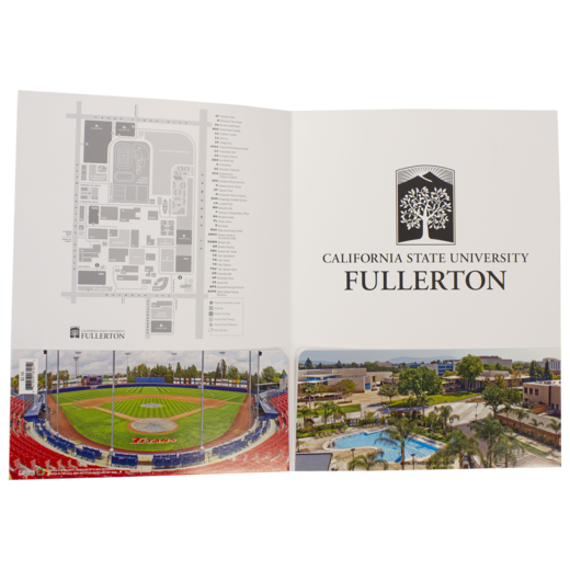 Cal State Fullerton Folder - Inside