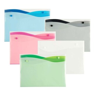 Wave 4-Pocket Poly Envelope