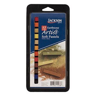 12 Earthtone Artist Soft Pastel