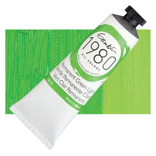Gamblin 1980 Oil Colors - Permanent Green Light