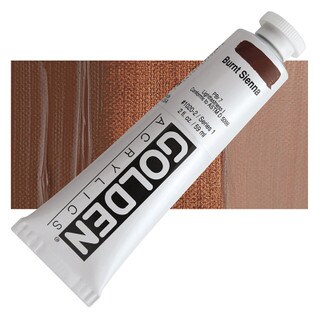 Golden Artist Colors Acrylic Paint - Burnt Sienna