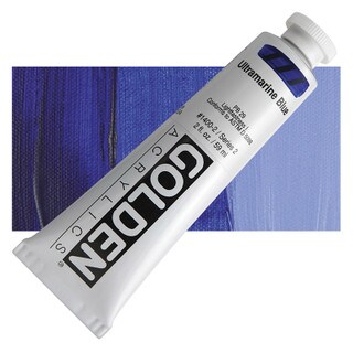 Golden Artist Colors Acrylic Paint - Ultramarine Blue