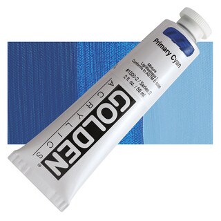 Golden Artist Colors Acrylic Paint - Primary Cyan