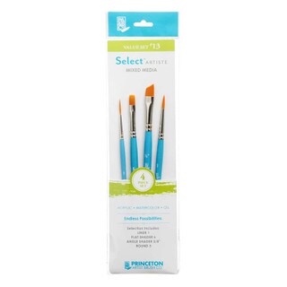 Select Artiste Mixed Media Paint Brush - Value Set #13